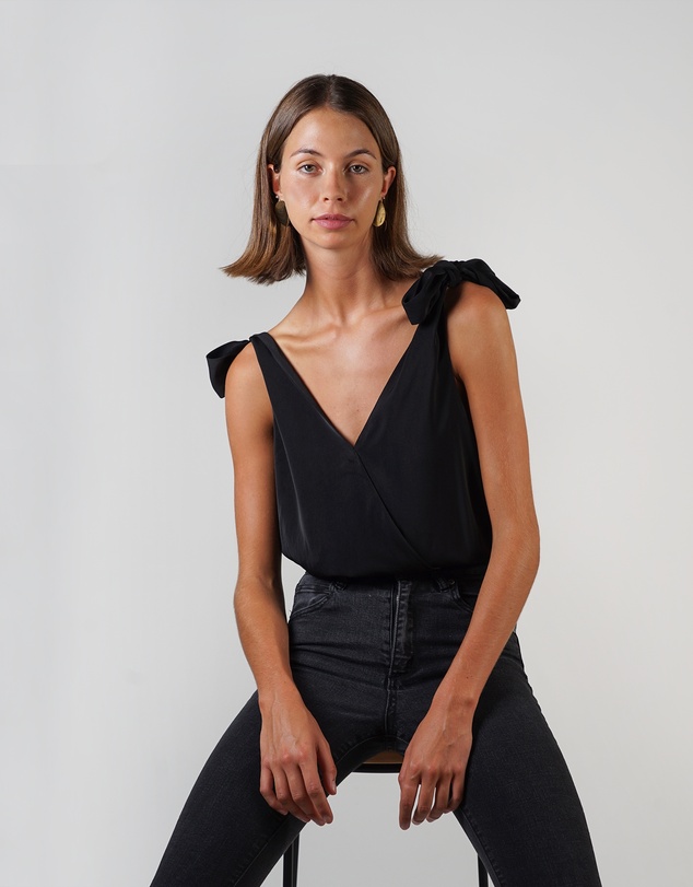 Lydan The Label - Double Bow Bodysuit