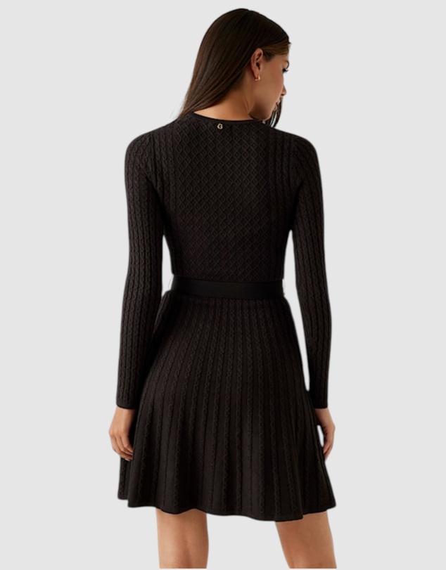 GUESS - Eco Cable Belted Hana Mini Dress