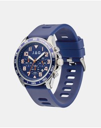 Jag - Beachport Mens Navy Dial 46mm Navy Watch
