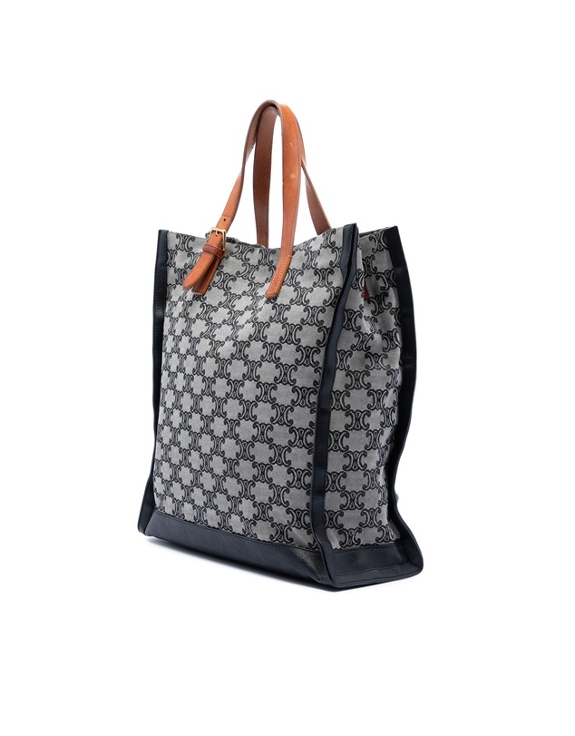 Pre-Loved by Azura Reborn - Pre-Loved Macadam Canvas Vertical Tote