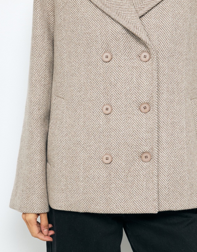 AERE - Herringbone Coat