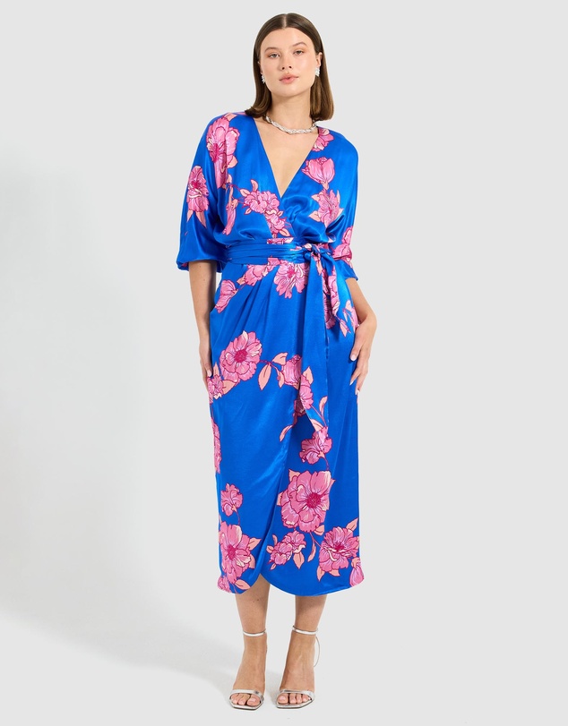 Pasduchas - Margot Wrap Midi Dress