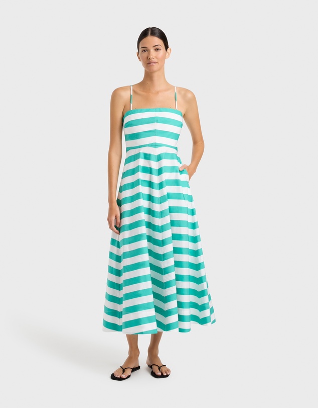 Leon Flared Dress by BONDI BORN Online | THE ICONIC | Australia