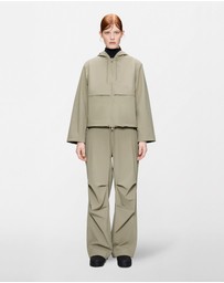 RAINS - Suva Hardshell Short String Women's Jacket Beige