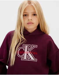 Calvin Klein Jeans - Girls Oversized Logo Hoodie