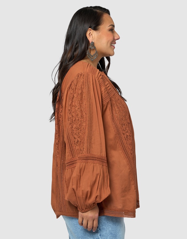 The Poetic Gypsy - Retrograde Peasant Blouse