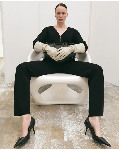 M.N.G - Straight Trousers With Openings