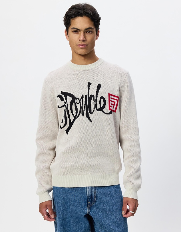 S Double - Brush Knit Sweater
