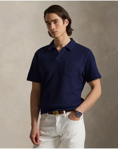 Polo Ralph Lauren - Standard Fit Honeycomb-Mesh Polo Shirt