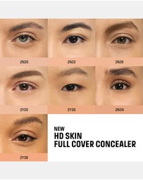 MAKE UP FOR EVER - HD Skin Full Cover Concealer Multi-Use Concealer with Niacinamide & Hyaluronic Acid