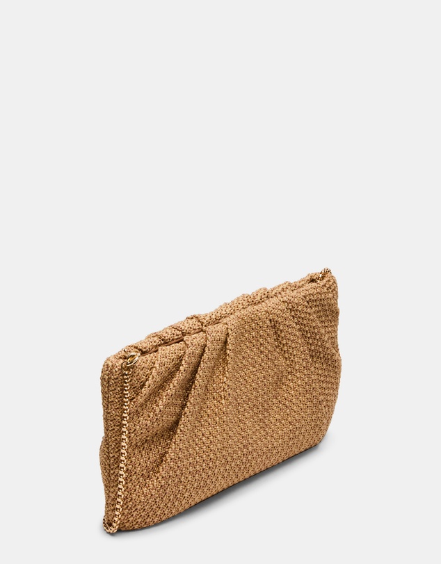 Steve Madden - BPalomaa Natural Clutch Crossbody Bag