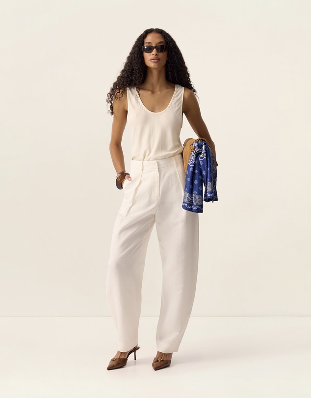 MOS The Label - Cecilia Barrel Leg Pants