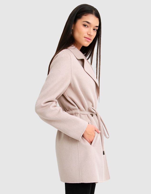 Belle & Bloom - Electric Feel Drawstring Coat