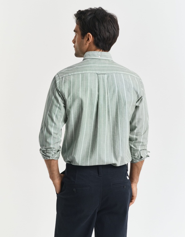 Gant - Regular Fit Striped Classic Oxford Shirt