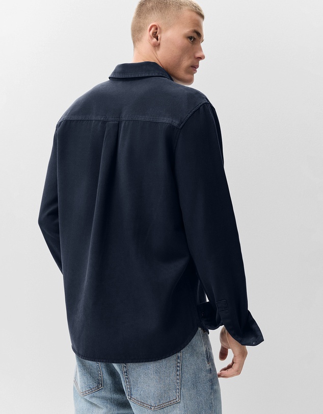 UNISON - Cotton Lyocell Relaxed Fit Shirt