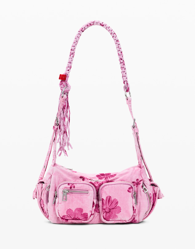 Desigual - Medium denim crossbody bag
