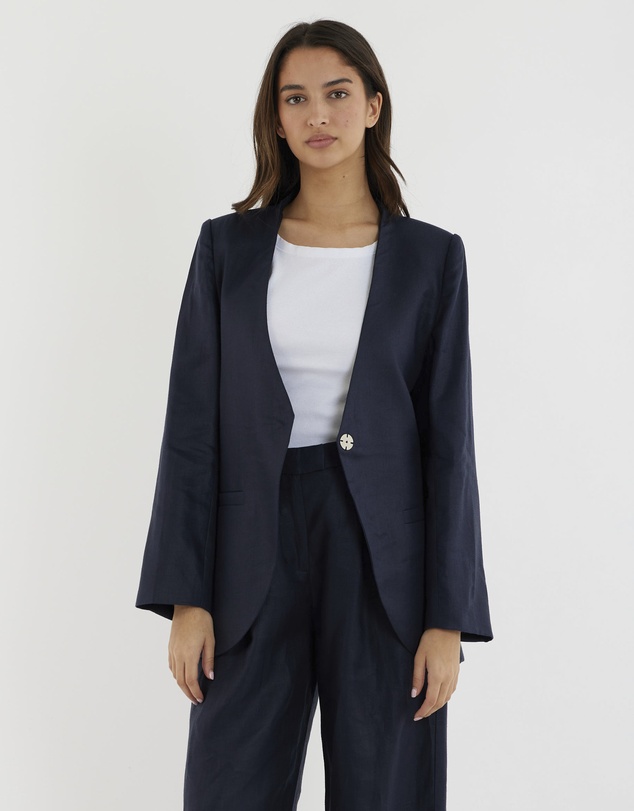 Amelius - Mia Collarless Blazer