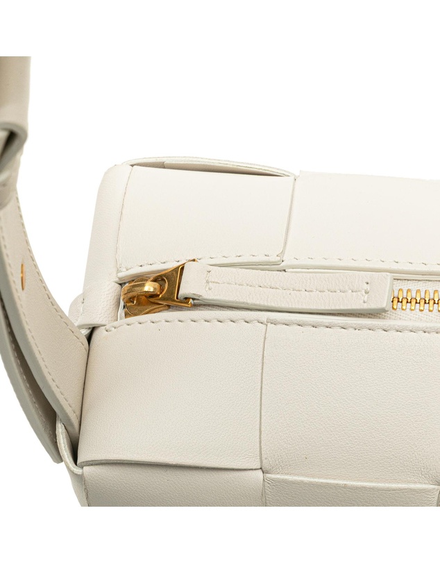 Pre-Loved by Azura Reborn - Pre-Loved Small Lambskin Intrecciato Brick Cassette