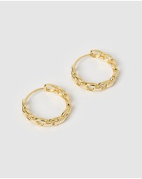Izoa - Carly Hoop Earrings