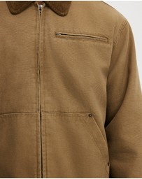 Cotton On - Cropped Canvas Harrington