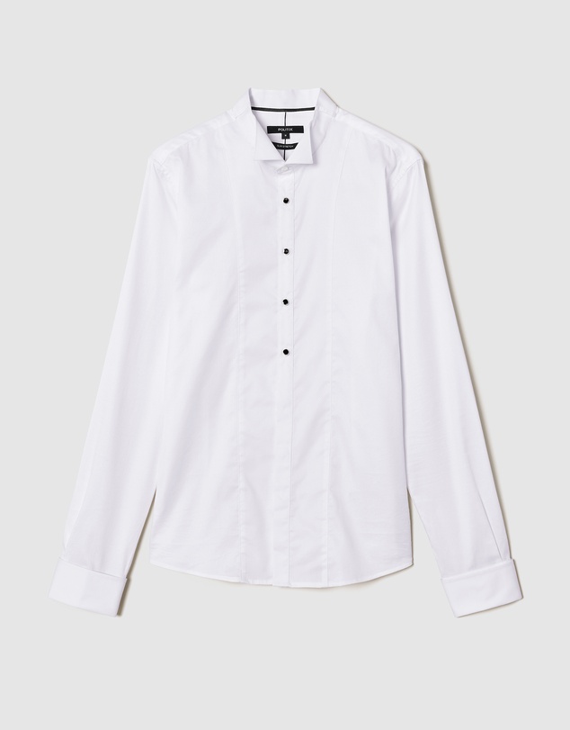 Politix - Long Sleeve Fly Collar Shirt