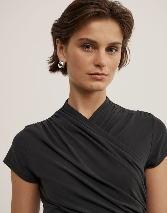 Witchery - Wrap Cap Sleeve T-shirt