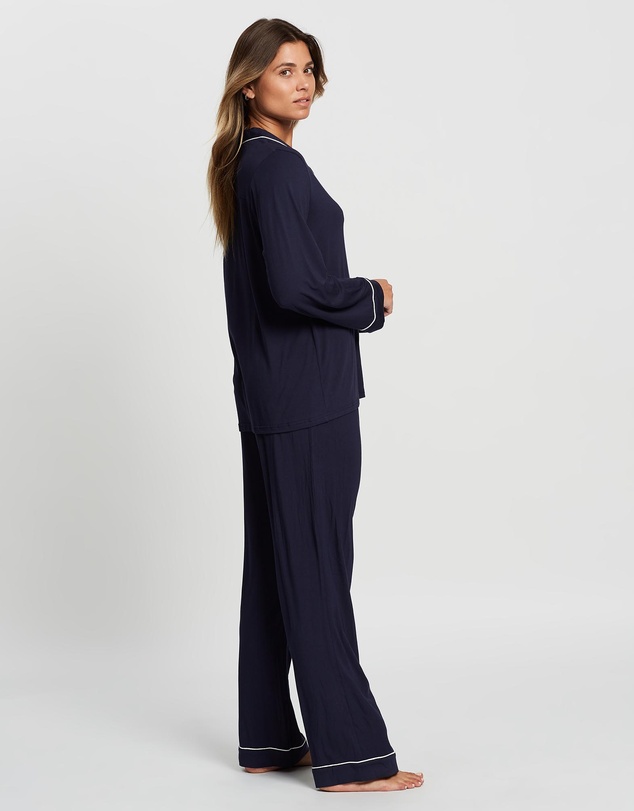 Homebodii - Petra Long Piping PJ Set