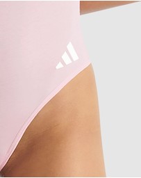 adidas Sportswear - Active Essentials Cotton 3 Stripes Padded Underwear Bodysuit