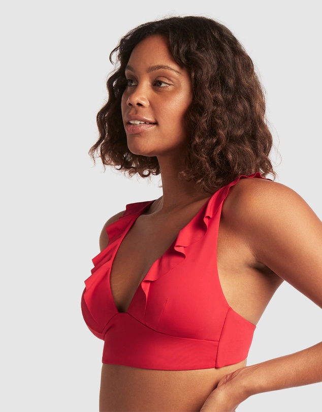 Sea Level Australia - Essentials Frill Bra Top