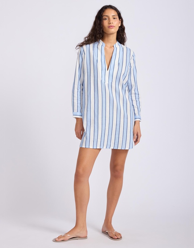 Seafolly - Wide Stripe Boxy Mini Dress