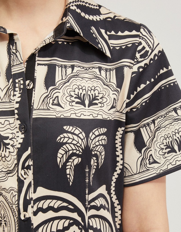 Oxford - Jasmine Printed Shirt Dress