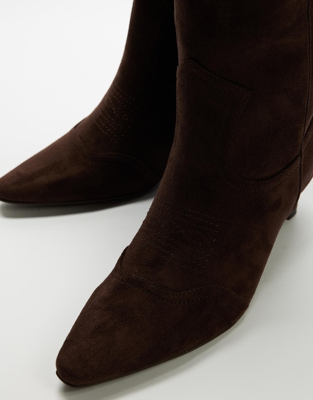 Dazie - Marie Western Pointed-Toe Boots