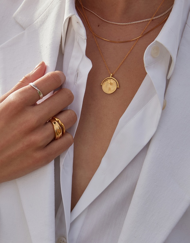 Kirstin Ash - Fold Band Ring