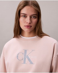 Calvin Klein Jeans - Monologo French Terry Relaxed Sweatshirt