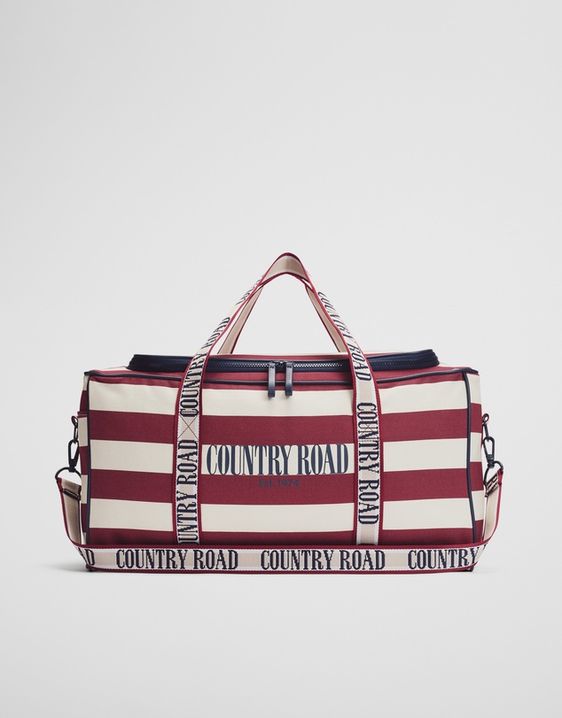 Country Road - Stripe Weekender