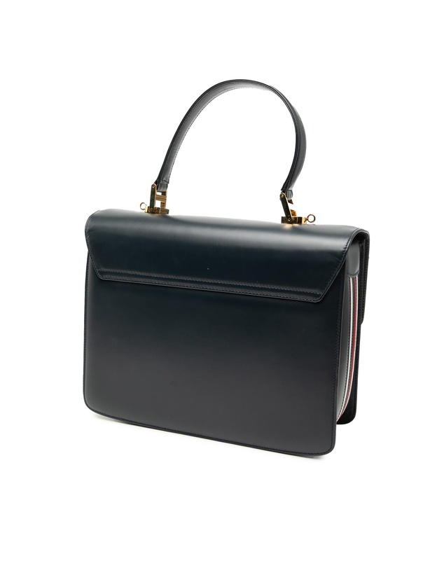 Pre-Loved by Azura Reborn - Pre-Loved Calfskin Turnlock Sideline Handbag
