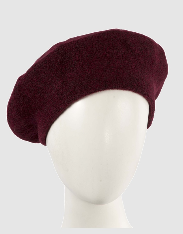 Max Alexander - European Made Wine Soft Wool Beret