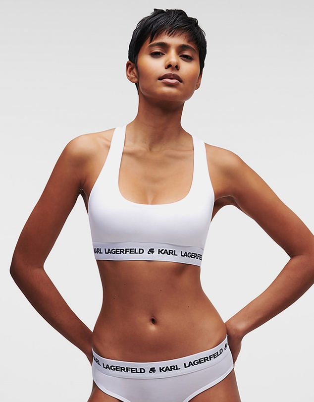 Karl Lagerfeld - Logo Bralette