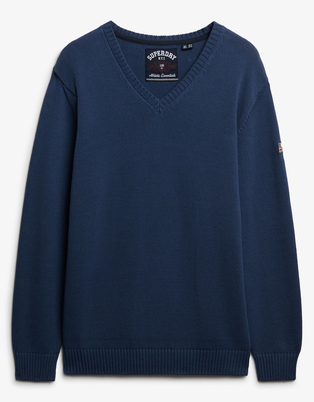 Superdry - Oversized V Neck Jumper