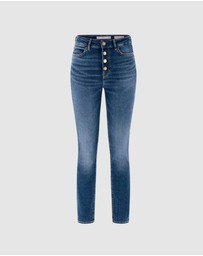 GUESS - High Rise 1981 Button Jean