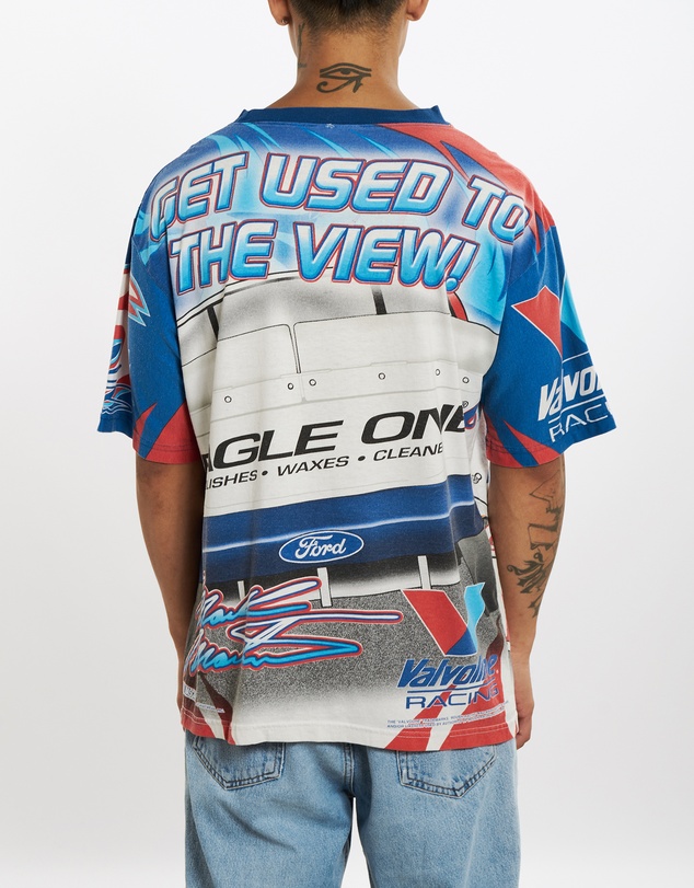 Vintage by The Real Deal - Pre Loved - Vintage NASCAR All Over Print Tee