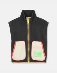 Billieblush - Polar Sweatshirt Zip-Up Vest - Kids-Teens