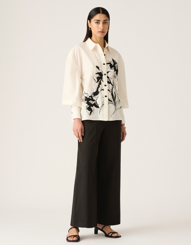 MOS The Label - Lis Embroidery Blouse