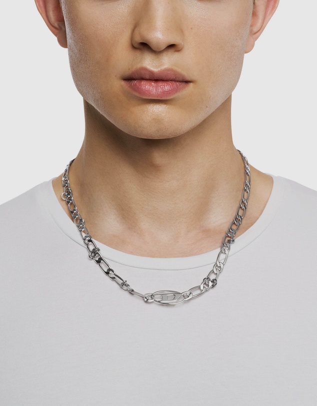 Diesel - Silver-Tone Necklace