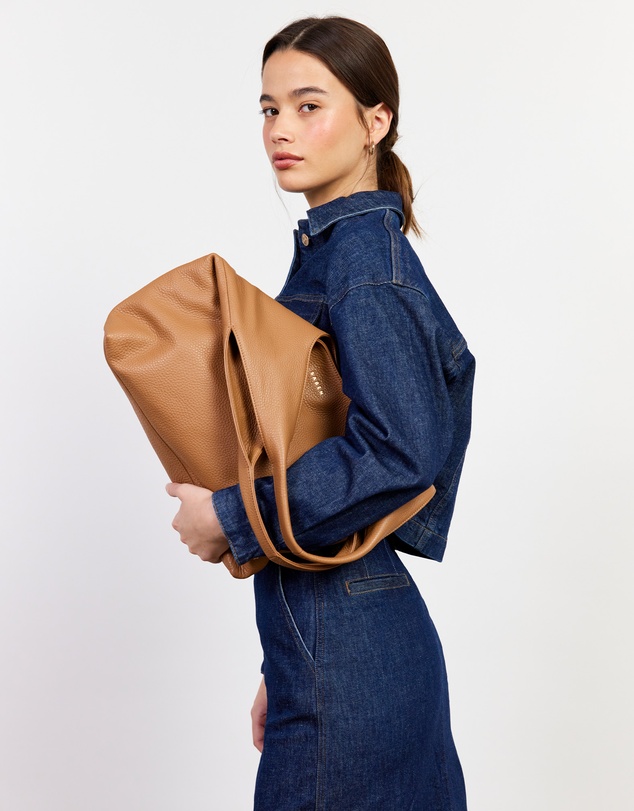 SABEN - Kip Shoulder Bag Toffee Lightly Milled