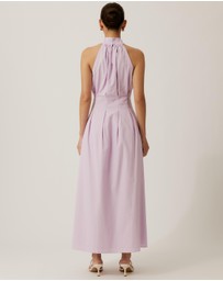 Tussah - Louie Linen Blend Midi Dress