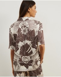 Atmos&Here - Koa Satin Shirt