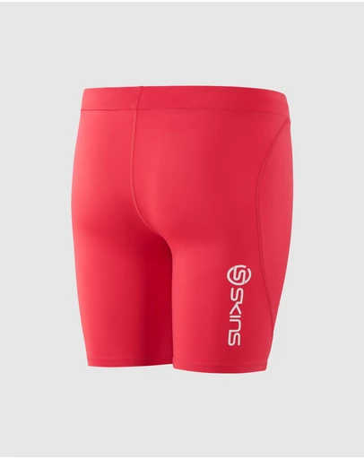 SKINS - Youth Compression Half Tight - Red
