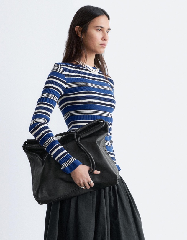 & Other Stories - Long-Sleeve Ribbed Top