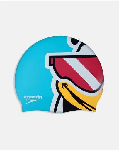 Speedo - Printed Character Swim Cap - Babies-Kids